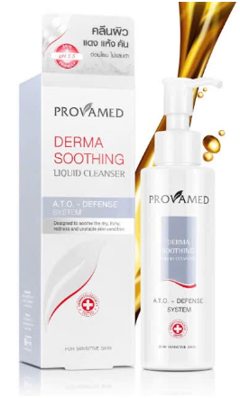 Sữa Rửa Mặt Dịu Nhẹ Dành Cho Da Khô, Kích Ứng, Đỏ Provamed